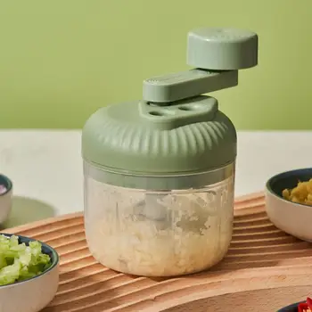 Multifunctional Vegetable Chopper Small Food Processor Manual Hand-Cranked Food Chopper Mincer Tool Garlic Kitchen Gadgets 1