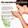 Facial Cleansing Soap Anti Acne Remove Pimples Blackhead Dark Spots Shrink Pores Gentle Moisturizing Soothing Face Wash Cleanser 4