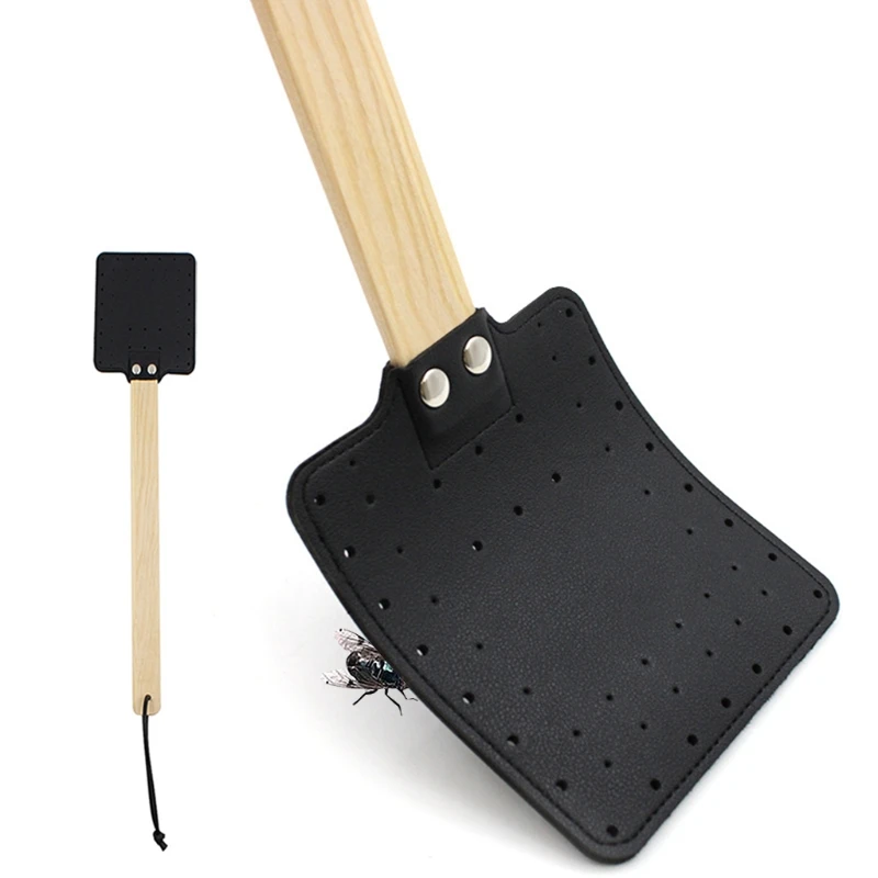 fly swatter leather fly swatter heavy duty insect mosquito with handle