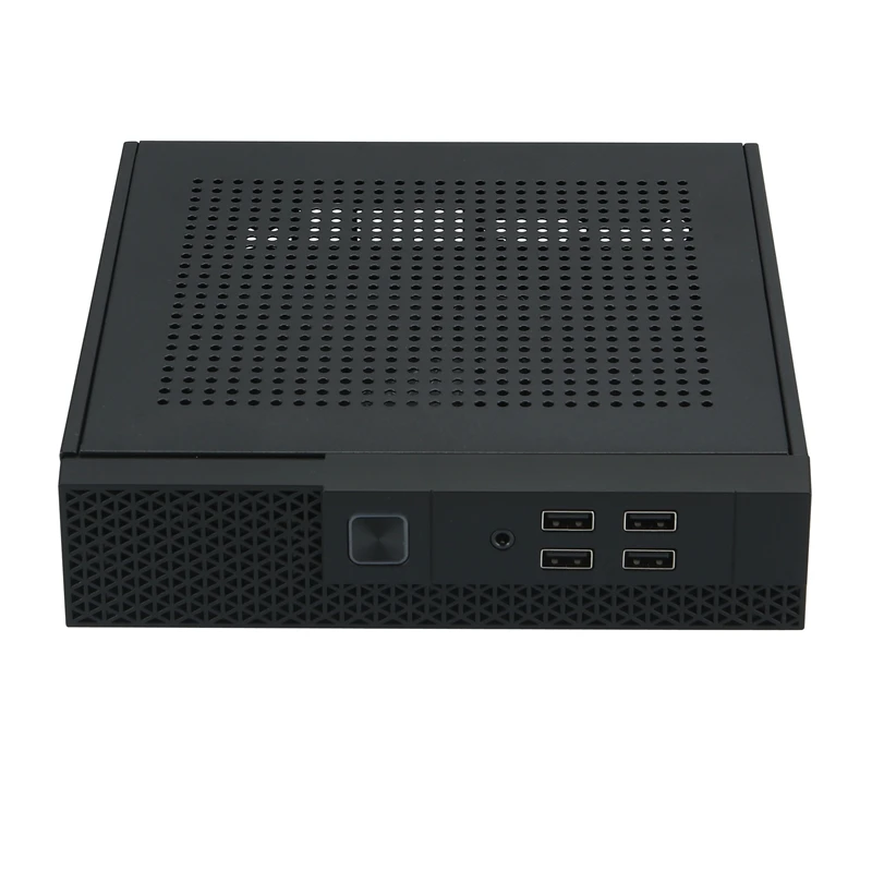 Mini Itx Computer Case Htpc Host Chassis Usb2.0 Itx Enclosure Chassis Di Controllo Industriale Per Office Business Durevole