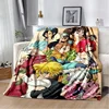 Thicken Blanket Anime The Seven Deadly Sins Printed Flannel Blankets for Beds Sofas Warm Bed Sheet Soft Blanket 6