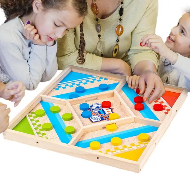 Wooden Ludo board Game - Family Game Night – Kubiya Games