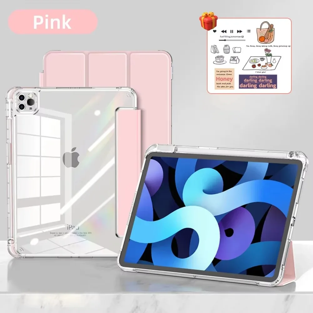 Enhanced iPad Case with Pencil Holder and Versatile Stand