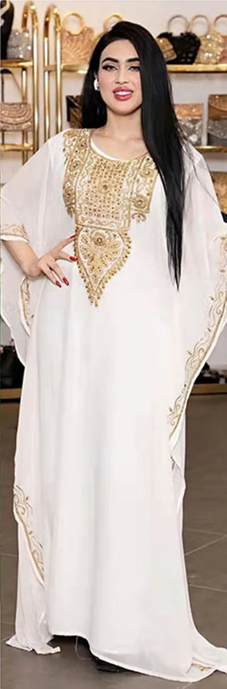 رمضان مسلم قفطان عباءة دبي فساتين أنيقة ملابس الأف...