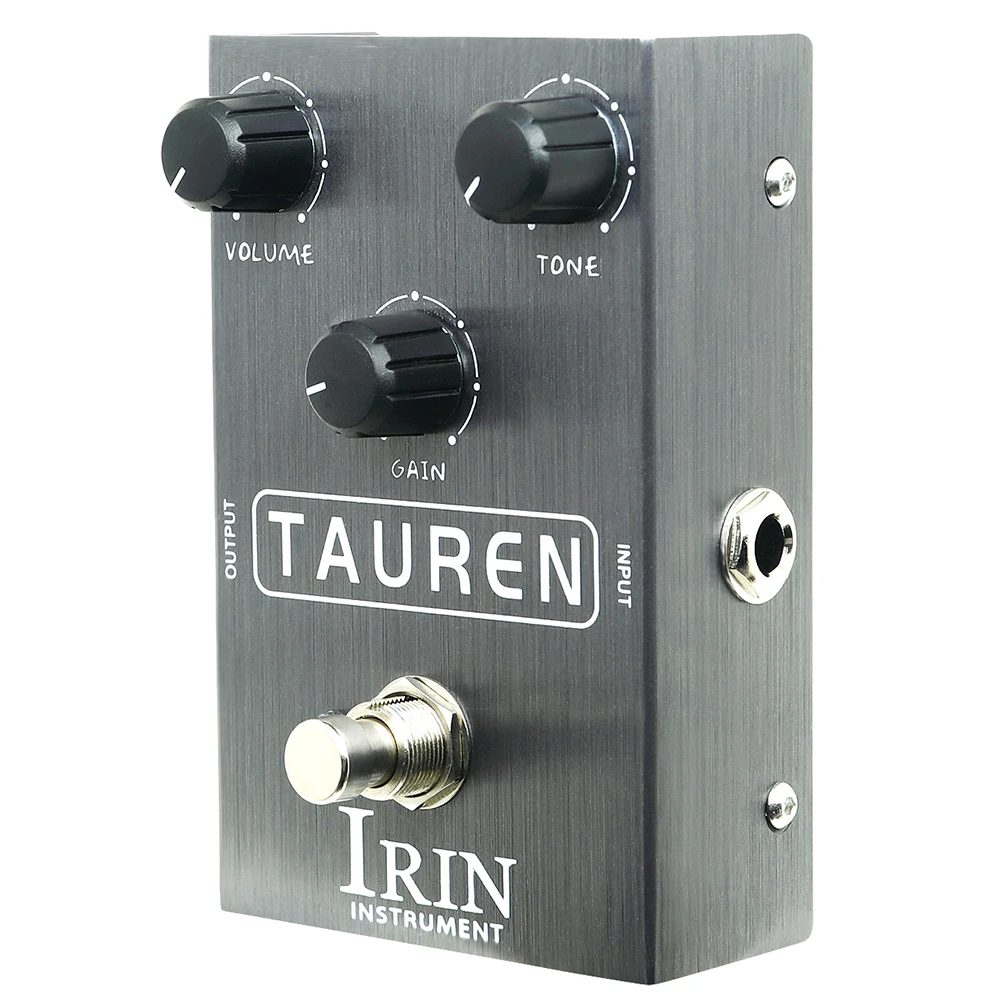 Vintage British Rock Overdrive Distortion Guitar Pedal - True Bypass Technology