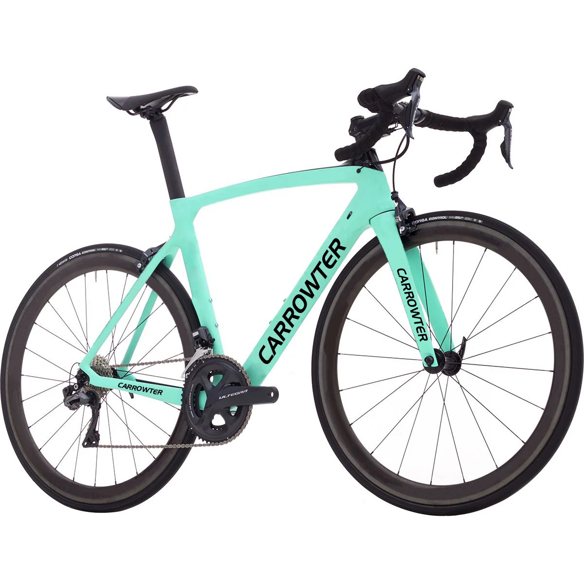 Celeste Blue t1000 UD XR4 Carbon Road Bike Complete 50 53 55 57cm Ultegra R8010 Groupset 50mm Wheels A271 |