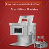 Professional Electric Meat Slicer 1100W Commercial Countertop Meat Slicer Slicing Shredding Machine 3