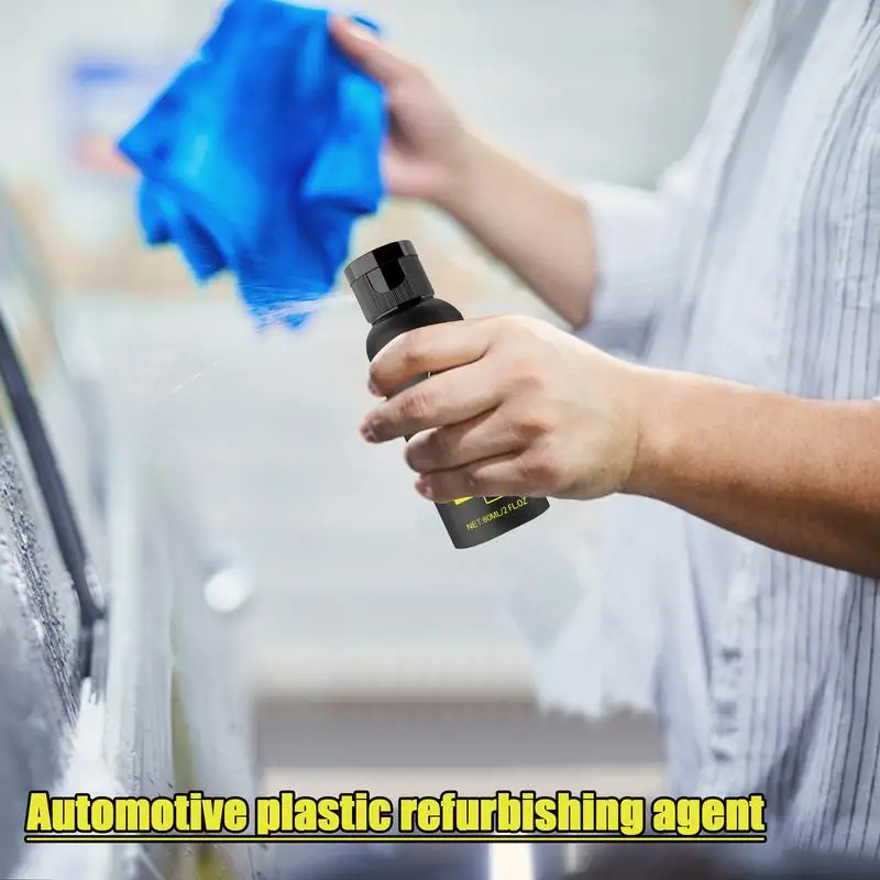 Trim Restorer Automotive Vehicle Parts Refurbishment Vehicle Detailing Supplies Auto Interior Decoration Black Trim Restorer