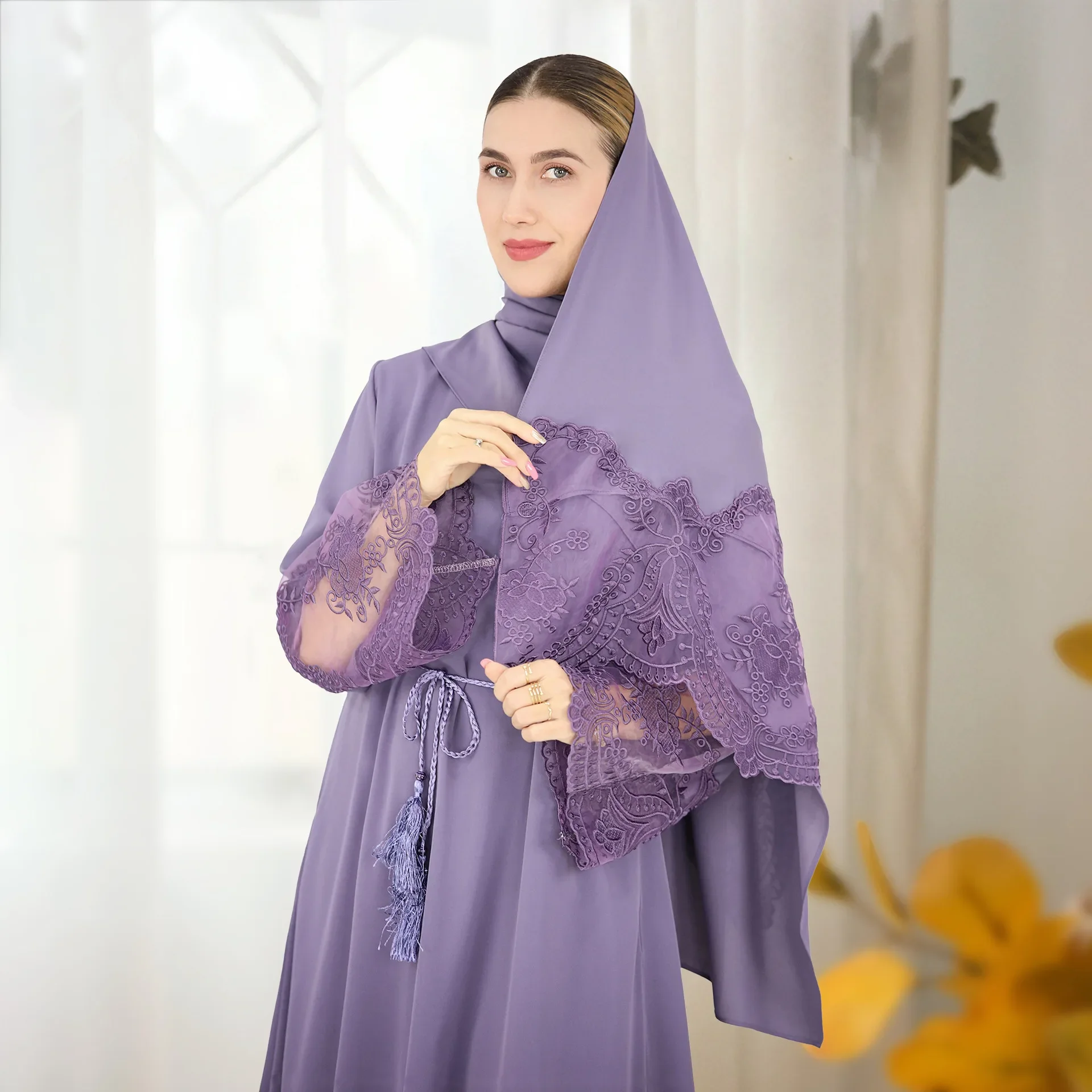 Embroidery Abaya Dubai Luxury Muslim Dresses for Women Party Evening Long Hijab Dress Saudi Abayas African Islam Outfit Kaftan