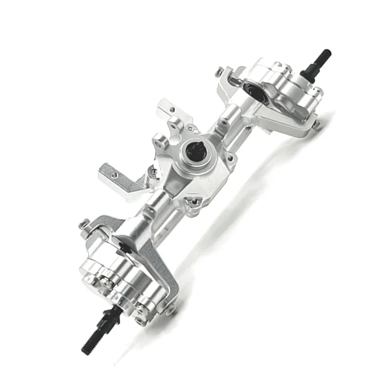 B16C-FMS 1/24 FCX24 Xiaoqi Crusher K5 RC 액세서리용 금속 완전한 프론트 액슬 키트