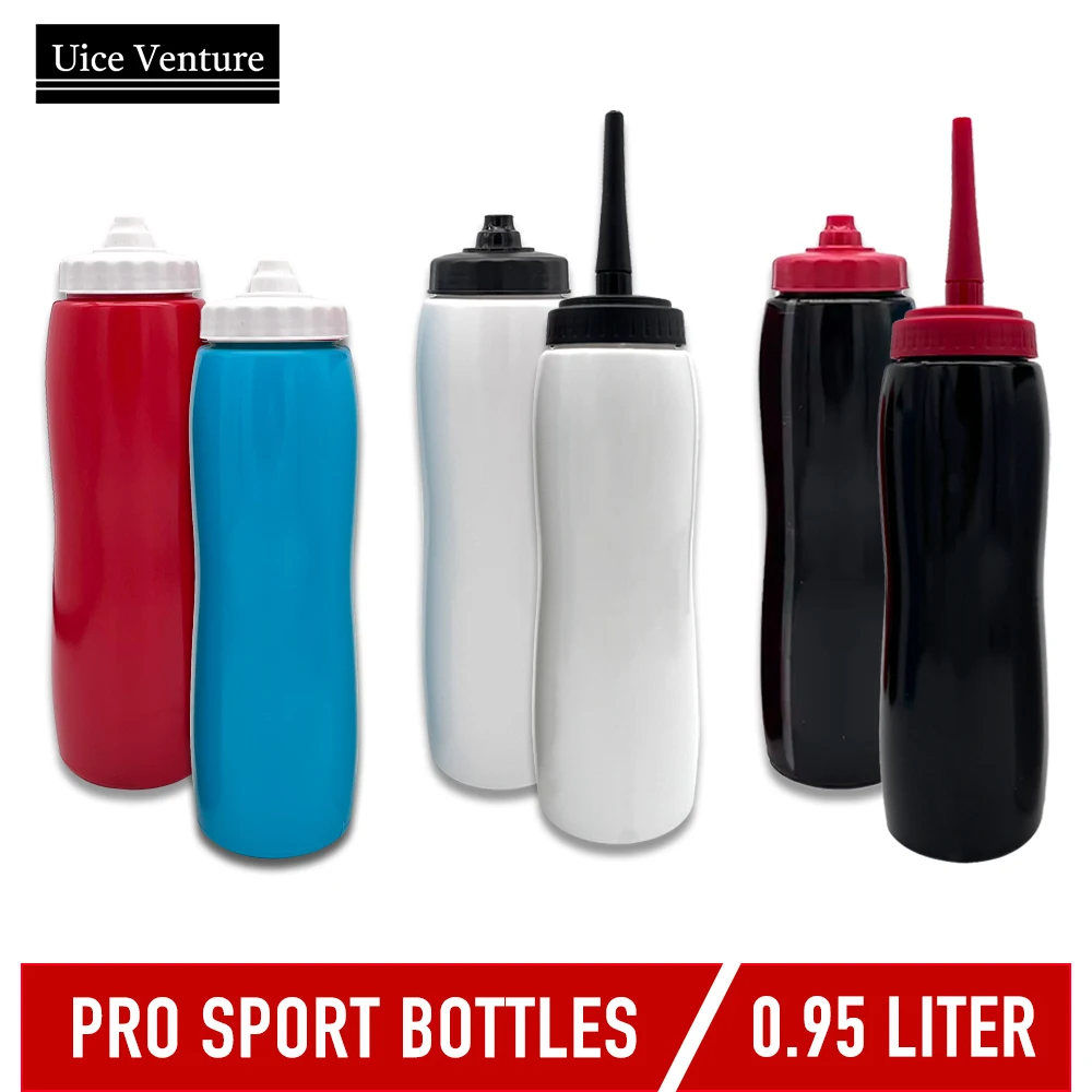 950ML Ice Hockey Water Bottle Hockey Accessories BPA Free Sports Bottle For Ice Lacrosse Football Sports Equipment