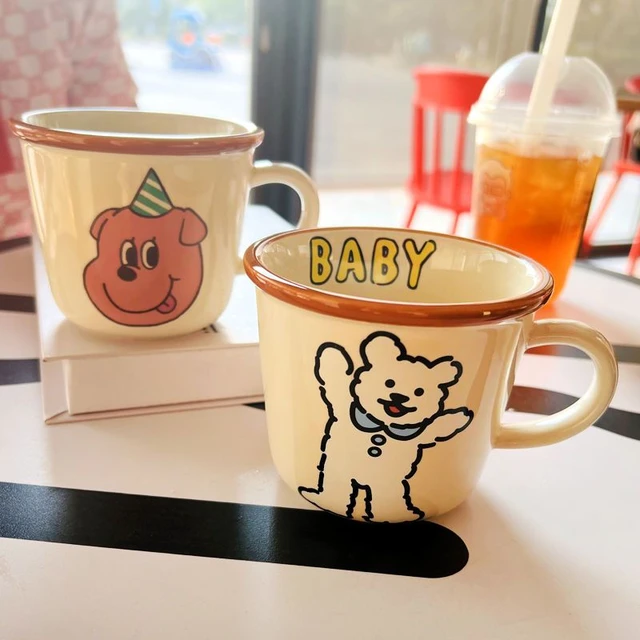 Cute Bunny Mug, Ceramic Rabbit Tea Cup, Cute Bunny Gift, Bunny Coffee Cup  Handmade in Italy. 
