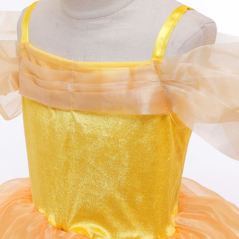 Girls Dress Princess Costume Kids Clothes Cosplay Princess Costume For Girls Kids Halloween Carnival Party Fancy Dress Up Children Clothes Christmas Disguise