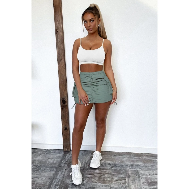 Рисунок 2 - Мини-юбка с завышенной талией на шнурке