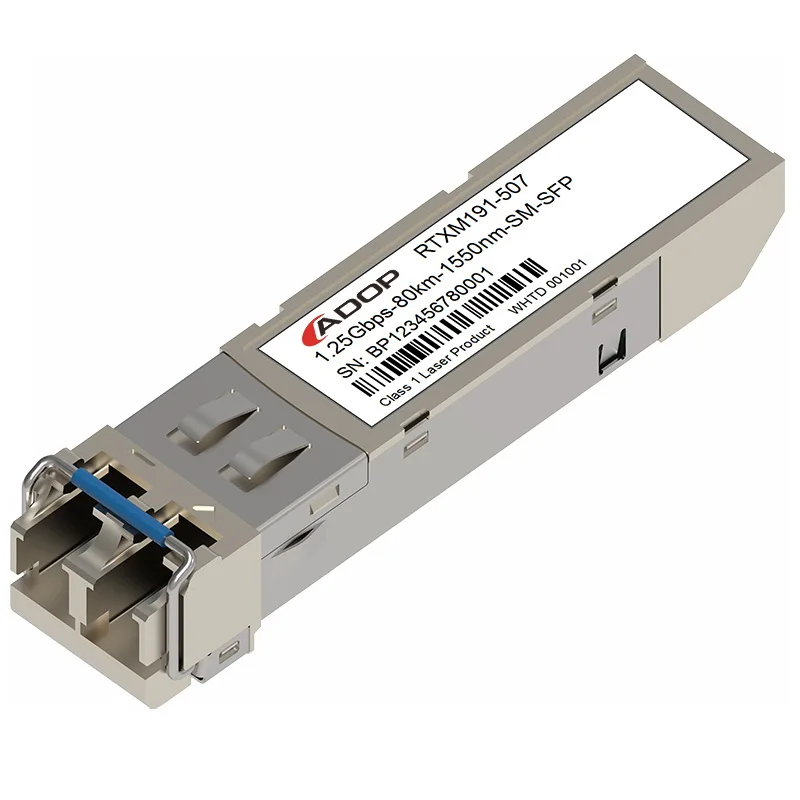 Cisco GLC-ZX-SM Compatible 1000BASE-ZX SFP 1550nm 80km DOM Duplex LC SMF Transceiver Module cisco glc lh sm compatible 1000base lx lh sfp 1310nm 10km dom duplex lc mmf smf transceiver module