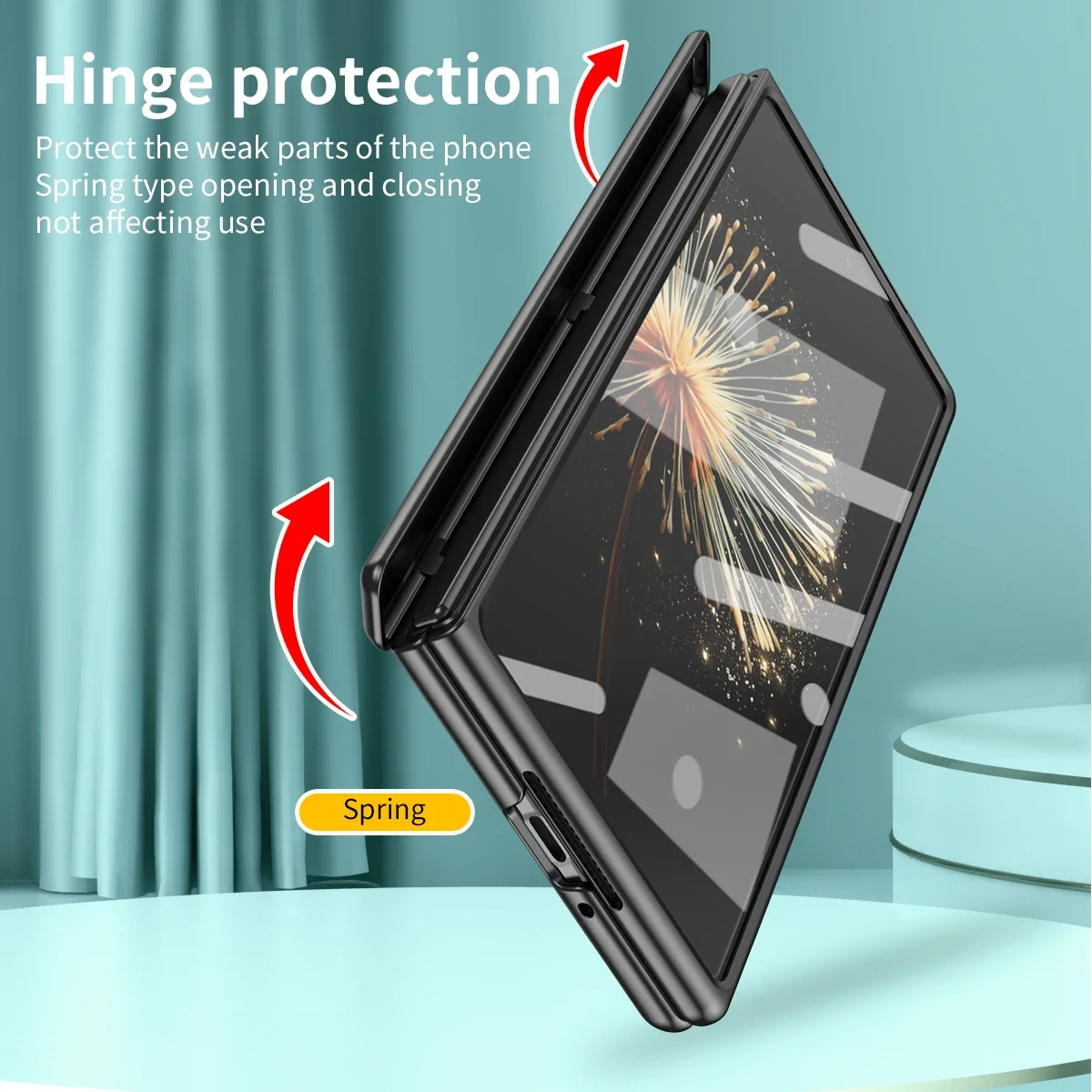 For Xiaomi MIX Fold 3 5G Case 360° Full Screen Protector Cover Hinge Plating Matte Mechanical Case For Xiaomi MIX Fold 3 5G_voghion.com