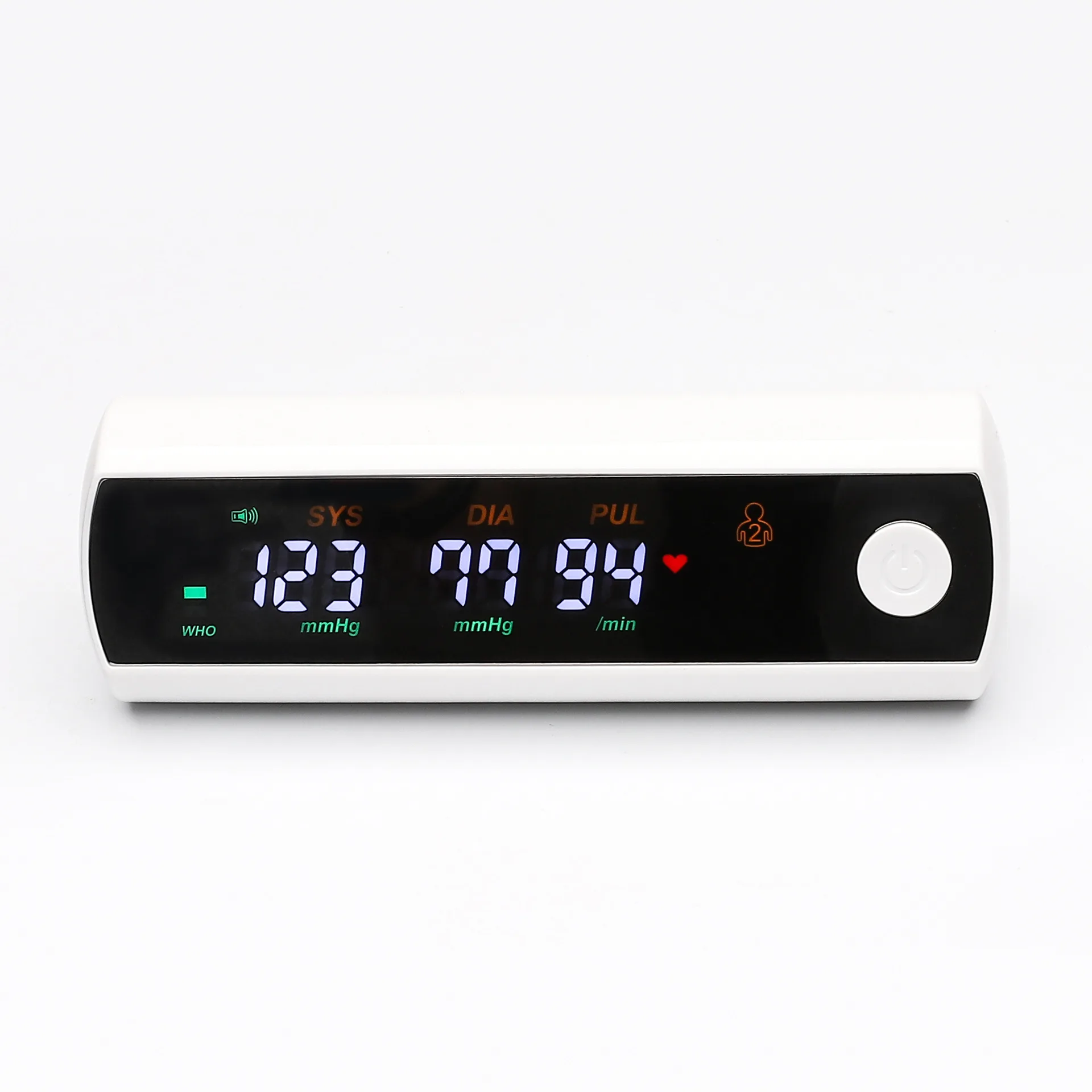 Blood pressure monitor Russian English electronic automatic rechargeable LED blood pressure monitor