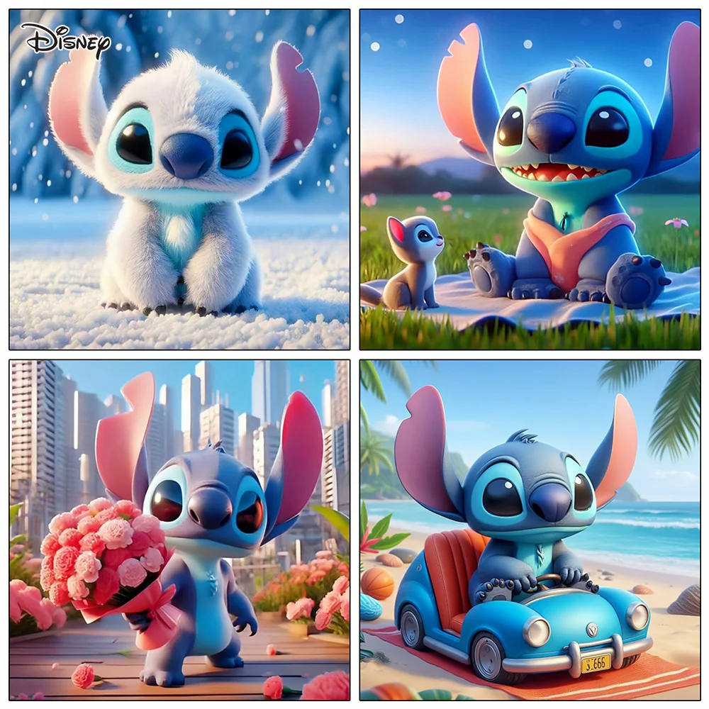 Disney-5D-Diamond-Mosaic-Cartoon-Diamond-Painting-Lilo-Stitch-New ...