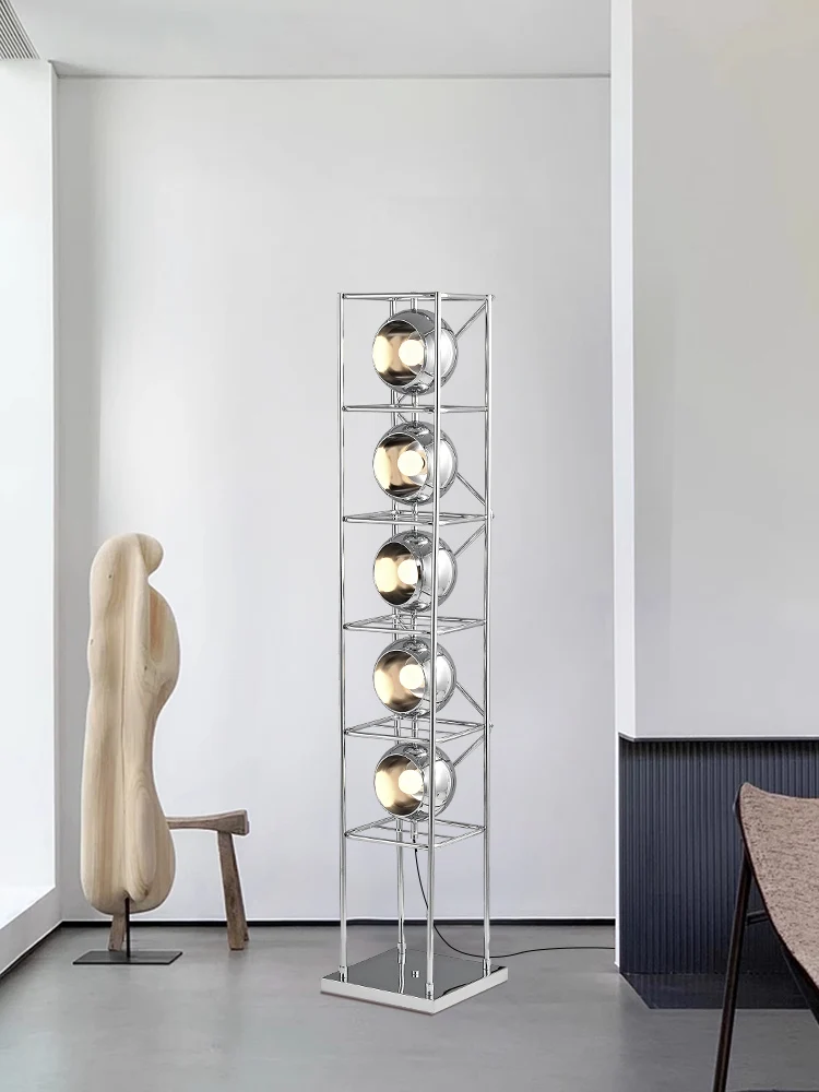 

Italian New Living Room Floor Lamp Bedroom Creative Industrial Style Bauhaus Art Vertical Ambience Light