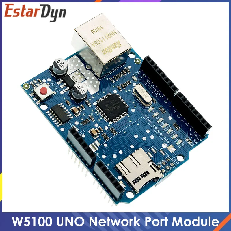 Uno Shield Ethernet Shield W5100 R3 Uno Mega 2560 1280 328 Unr R3 Solo Scheda Di Sviluppo W5100 Per Arduino