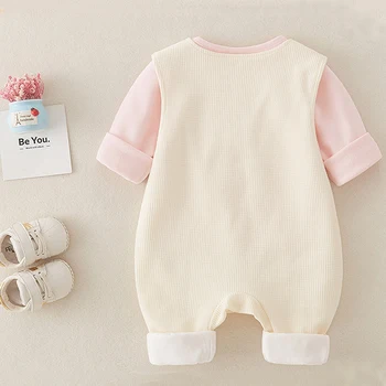 AINIGIELL 0-3Y الربيع والخريف جديد الحمالات طويلة الأكمام 2 قطعة النسخة الكورية من قميص أساسي والسراويل الطويلة مجموعة الطفل 6