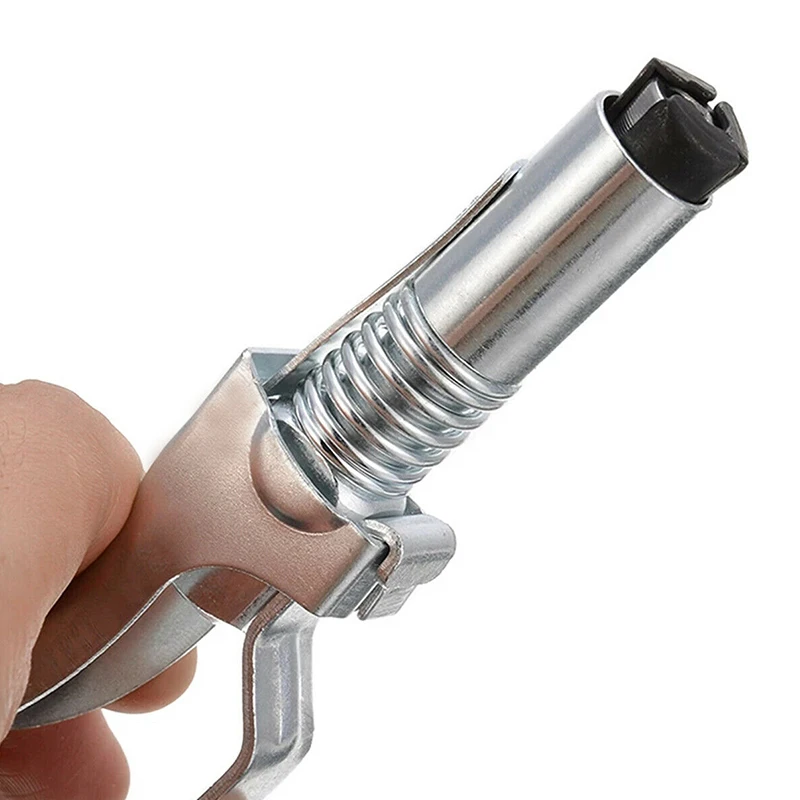 10000PSI High-pressure Locking Clamp Type Grease Gun Coupler Nozzle Universal Manual Grease Pump Head Car Oil filling Equipment