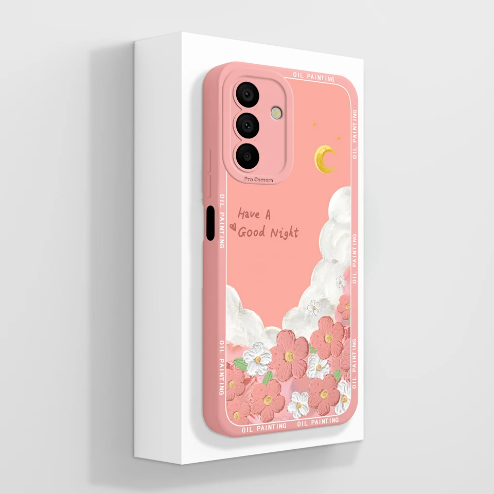 Minimalist Moon Butterfly Flower Aesthetic Back Cover