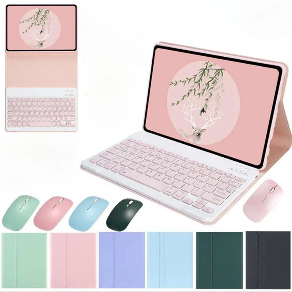 

For Lenovo Legion Y700 8.8 inch 2nd Gen 2023 TB-320FC Cover Colorful Candy Wireless Bluetooth Keyboard Magnetic Leather Case