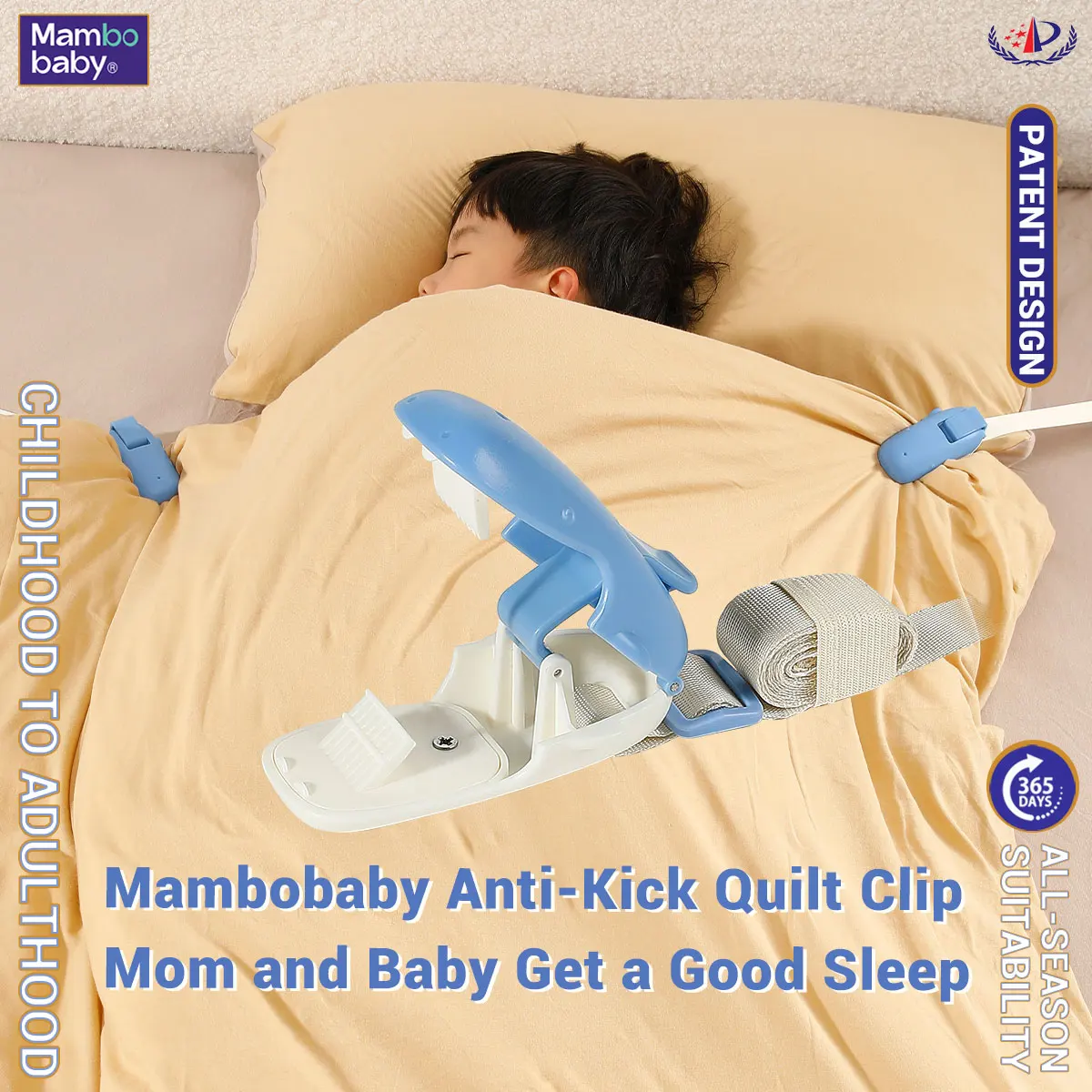 Mambobaby Baby Anti-Kick Quilt Clips Instead of Sleeping Bag Infant  Sleeping Protector Anti-run Bed Sheet Quilting Fixer - AliExpress