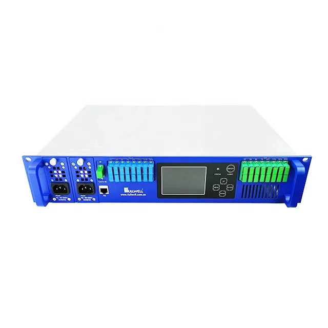 

Fullwell High Power 1550 2U 16 Ports 19dBm Optical Fiber CATV Amplifier EDFA WDM