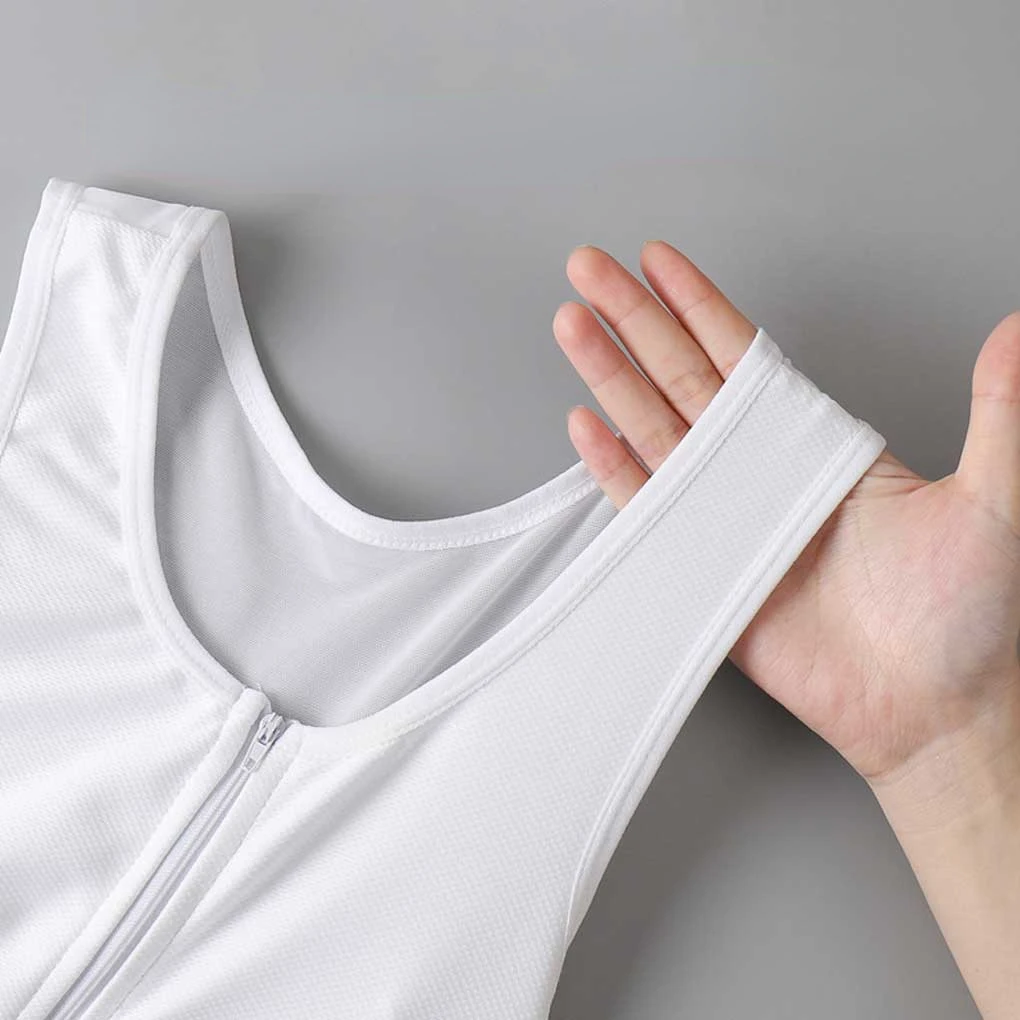 Description Picture 5 of itemTank Top Tomboy Vest Shirt Chest Binder Trans Underwear Strengthen Bandage Reinforced Short Corset Breathable Female