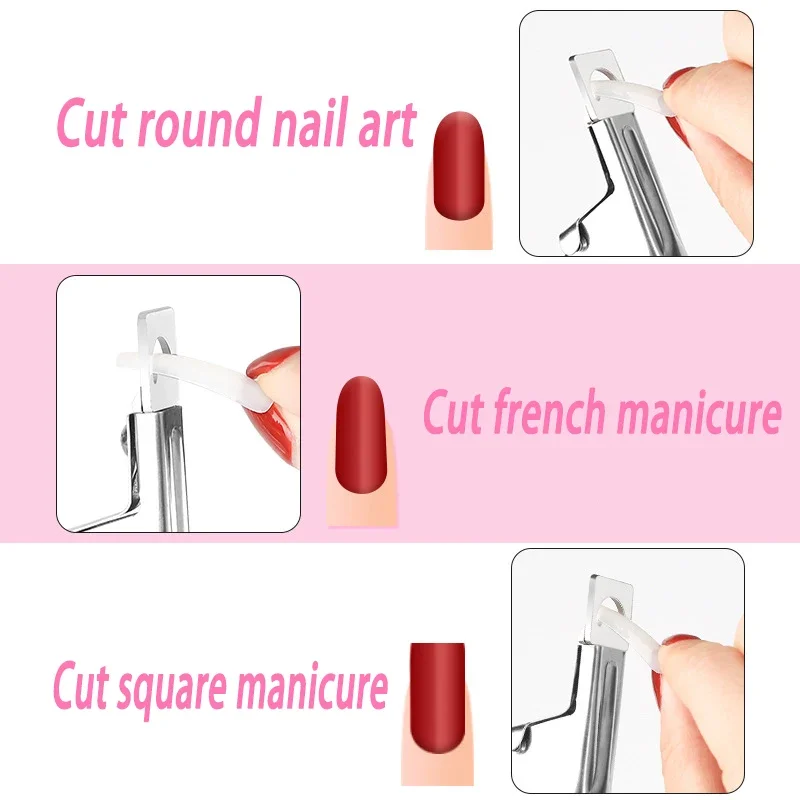New Nail Clipper Adjustable Stainless Steel Cutter Trimmer for Nail Art Beauty Salon Tool Manicure Project 5