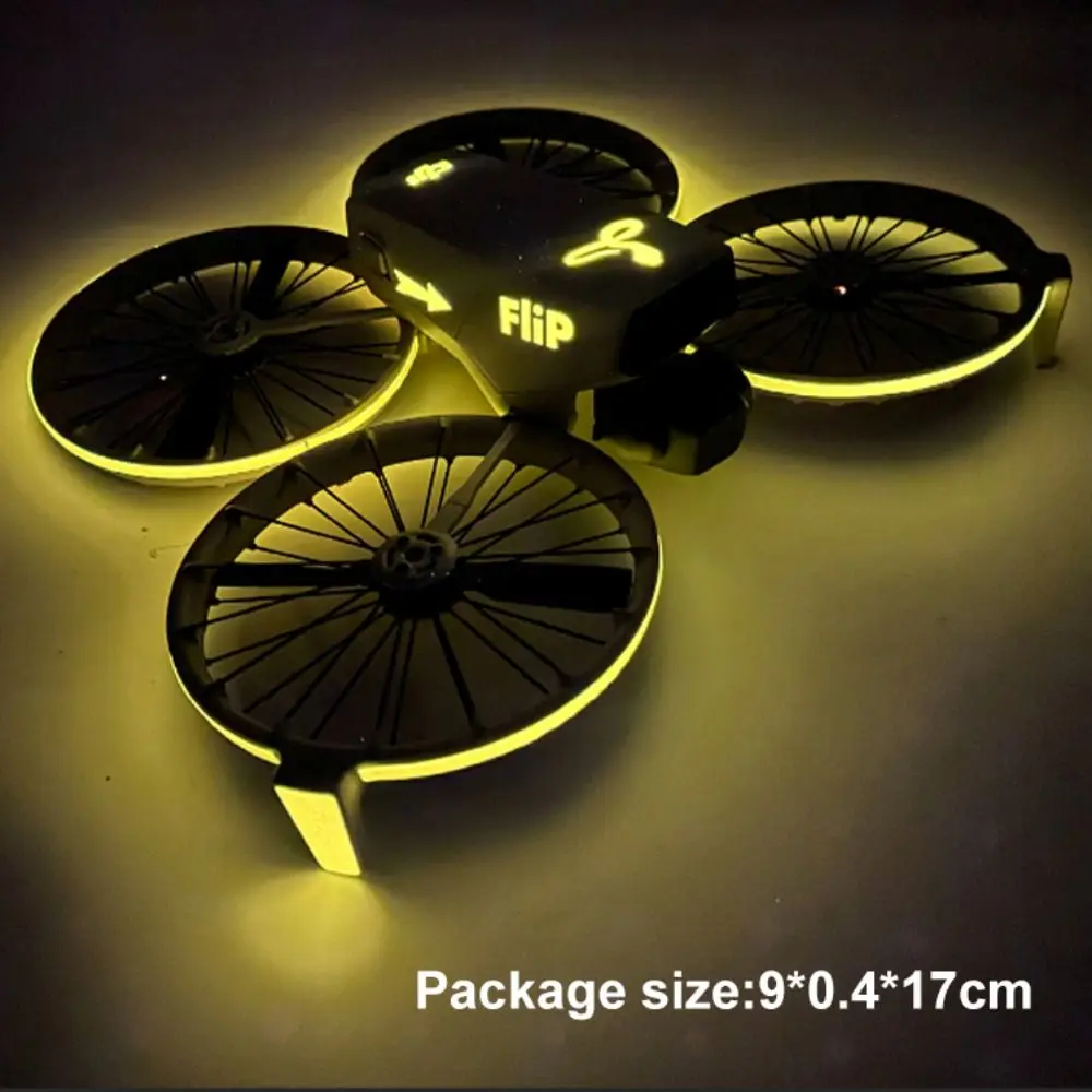 Anti-Scratch Drone Luminous Stickers Night Drone Warning Removable Decoration Decals Skin Colorful Waterproof for DJI Flip