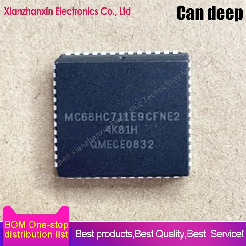 

1 шт./партия, встроенные микроконтроллеры MC68HC711E9CFNE2 MC68HC711E9 PLCC52