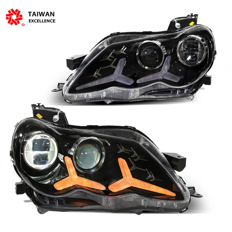 2-PCS-DEPO-mark-x-headlights-for-Toyota-Reiz-mark-X-2005-2009-front ...