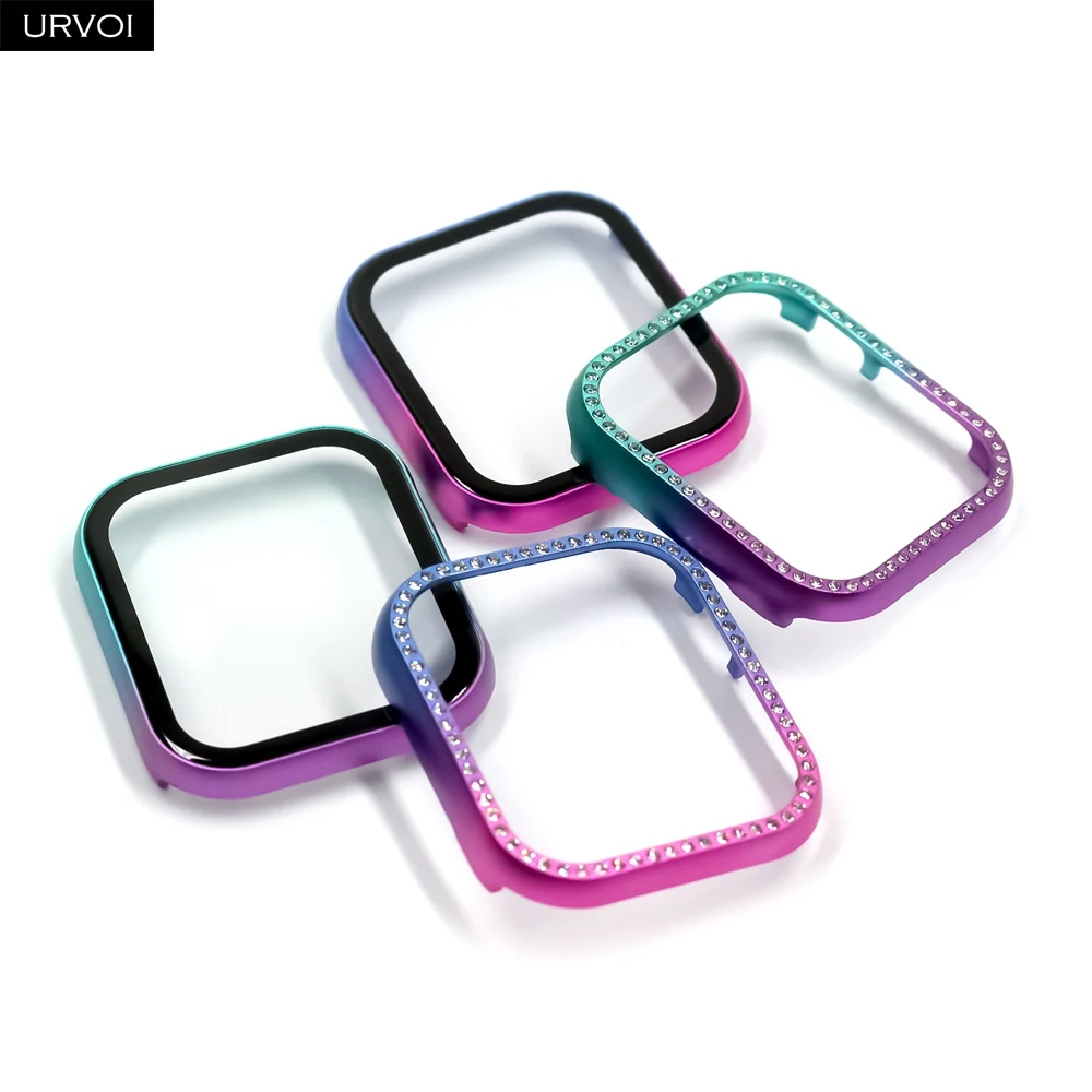 URVOI Premium Metal Bumper & Glass Protector