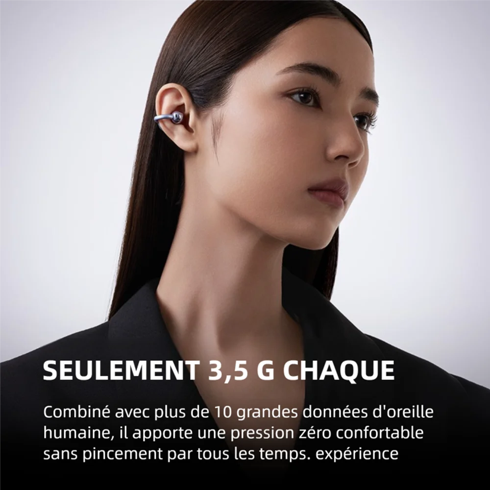 Casque Bluetooth Sans Fil Casque À Conduction Osseuse Haute Fidélité