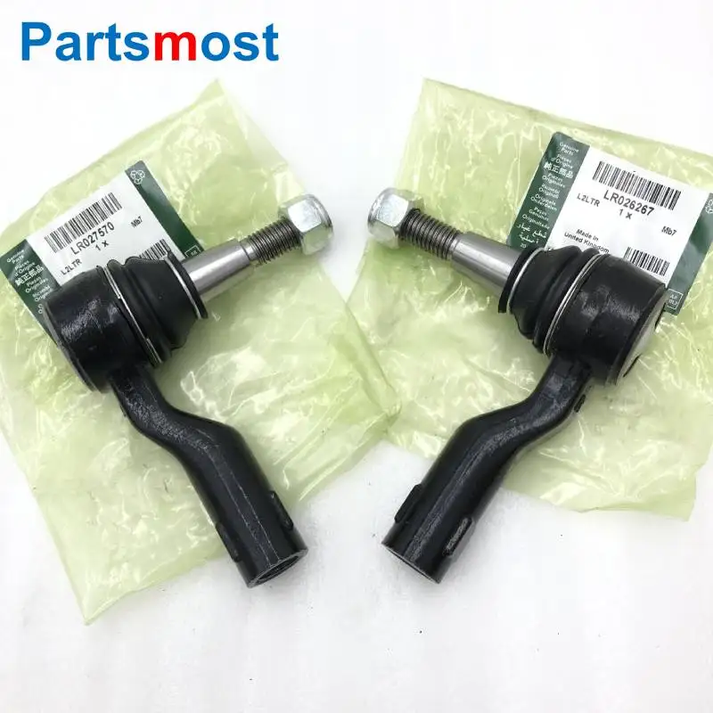 Set Of 2 Outer Steering Tie Rod End For Land Rover Range Rover Evoque