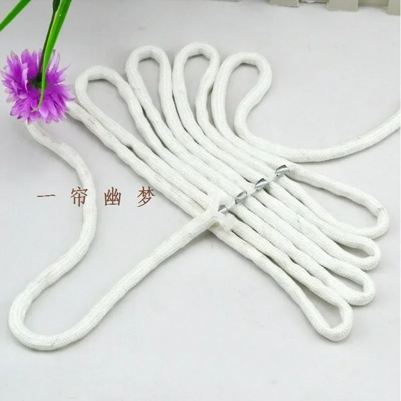 12meters Window Curtain Accessories Lead Wire Rope Lead Line Rope Curtain Spongy Sewing For Bottom Curtain Rod Curtain Clip