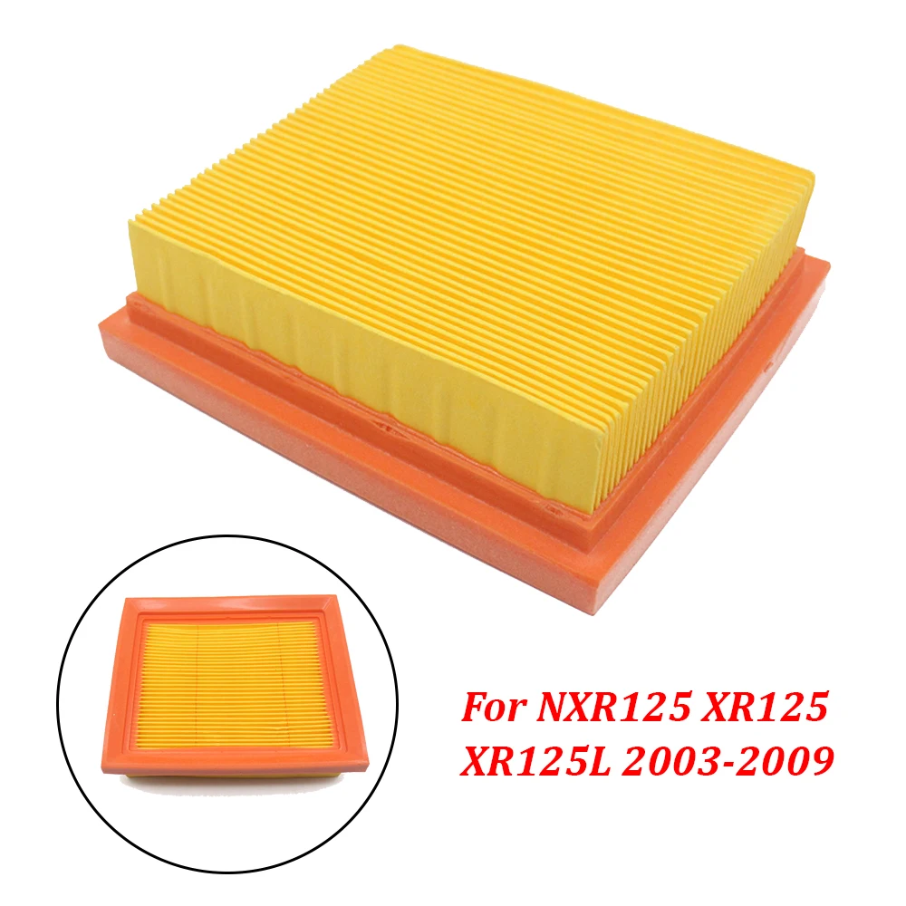 Motorcycle Air Intake Filter Cleaner Motorbike Air Filter For Honda NXR125 XR125 XR125L NXR XR 125 2003-2009 air filter motorcycle air filter air filter cleaner motocross air filter