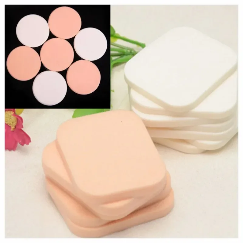 10PCS Soft Cosmetic Powder Puff Sponge Set