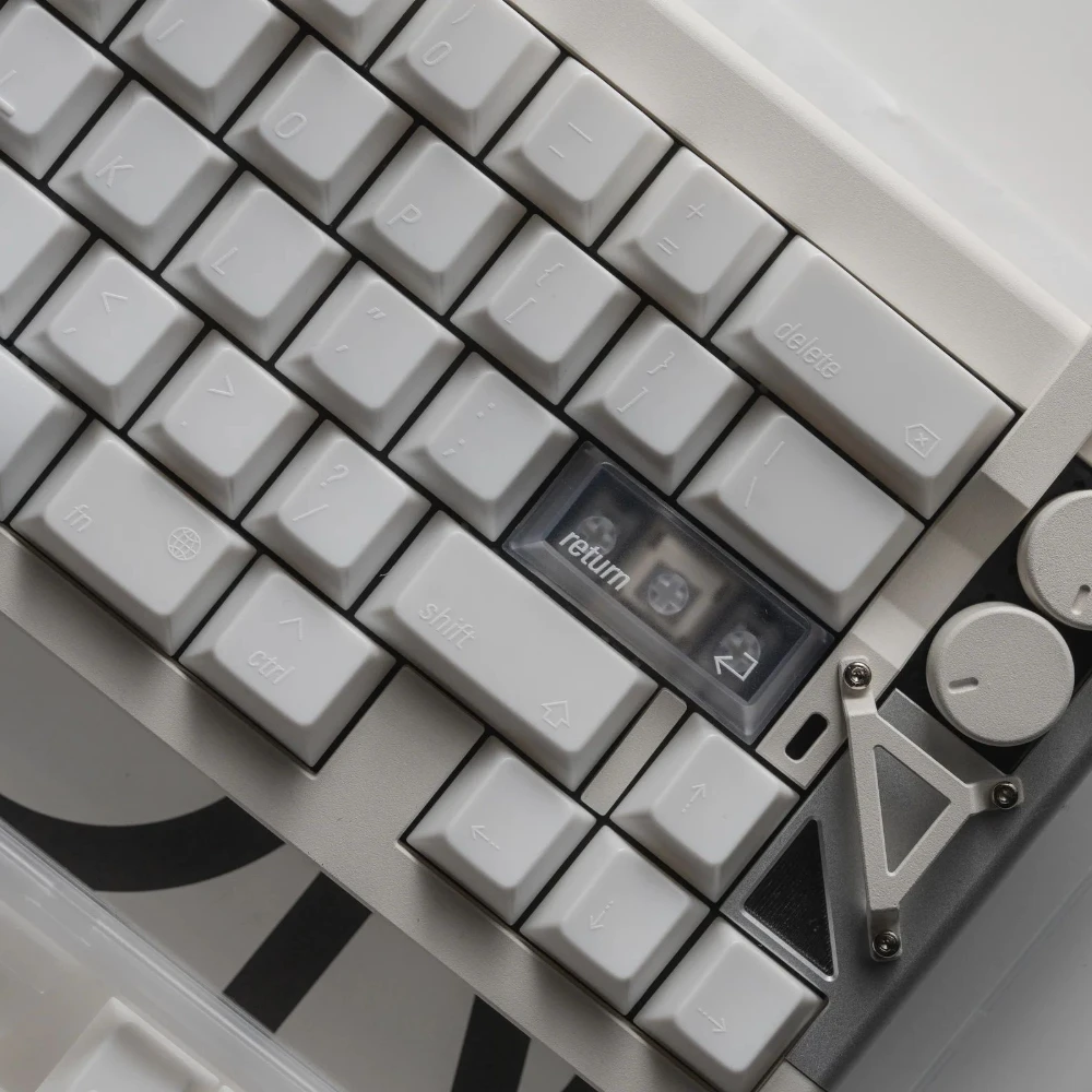 LeleLab Hokkaido White Keycap Set スイッチ