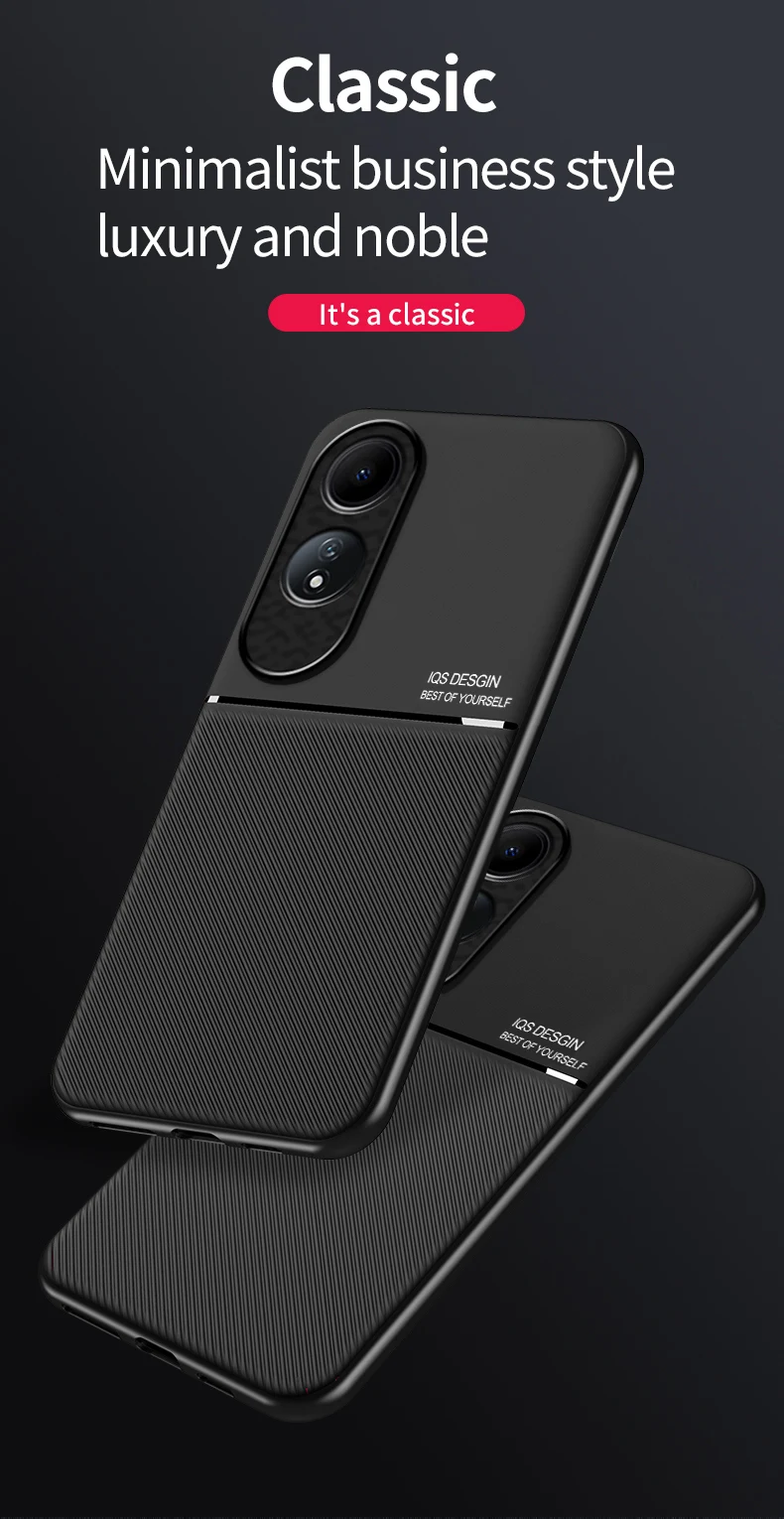 Rugged Non-slip Phone Case With Magnetic Holder For Oppo Series_voghion.com