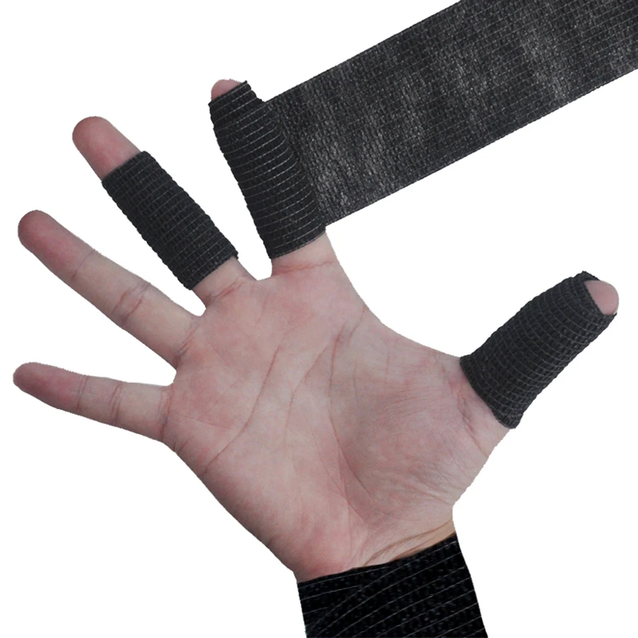 6pcs/12pcs/24pcs Black Gauze Sports Bandage – 5cm x 4.5m 5