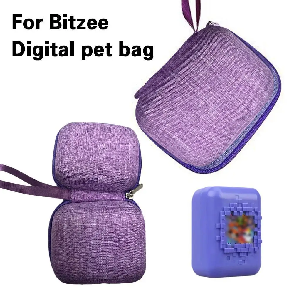 Borsa Per Il Trasporto Per Bitzee Custodia Per Animali Domestici Digitale Interattiva Scatola Rigida Eva Virtual Electronic Pets Organizer Borsa Da Vi