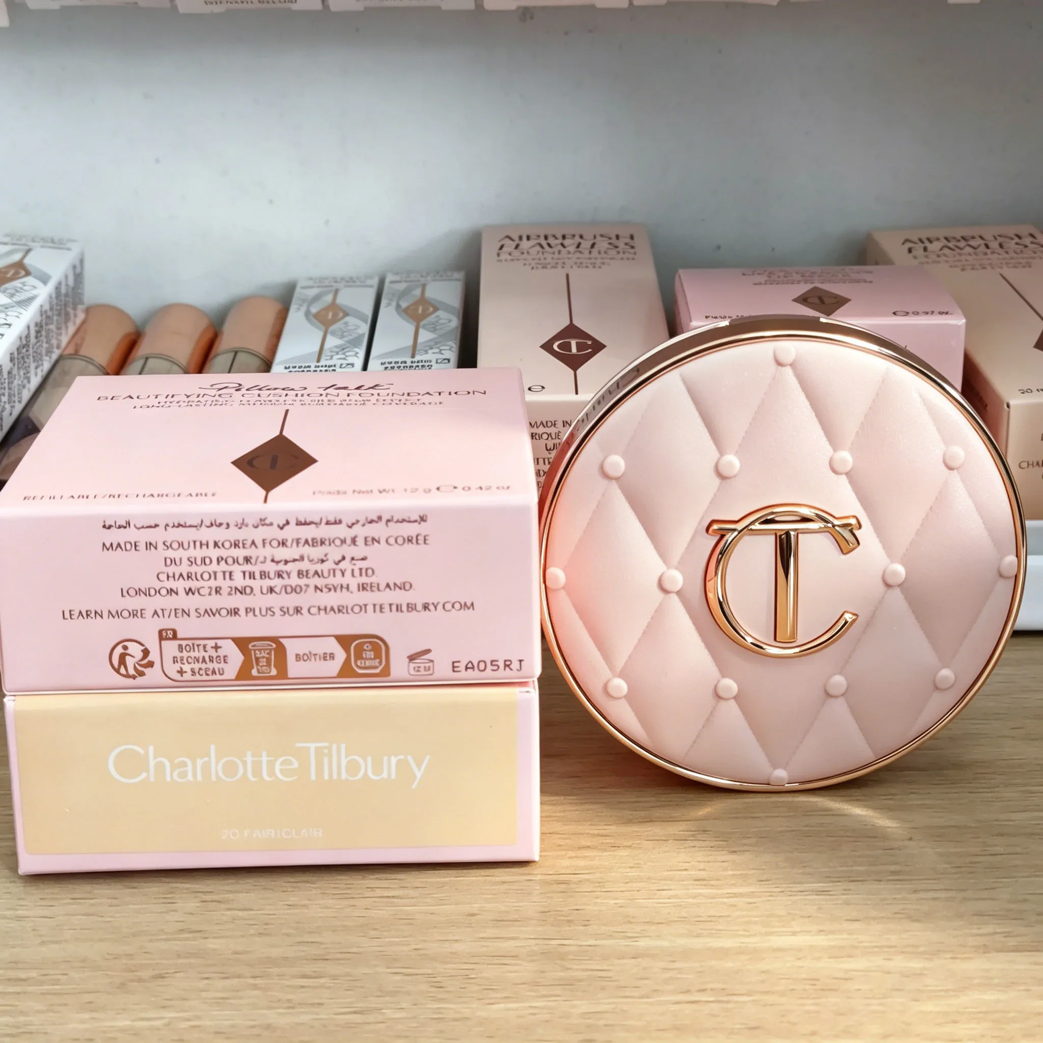Charlotte Pink Diamond Lipstick & Heart-Shaped Blusher Duo Set