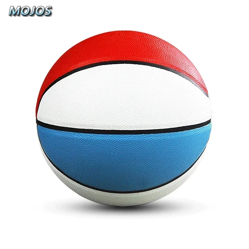 

Basketball Official Certification Competition Basketball Standard Ball Men's Women's Children Training Ball Team Red Blue White