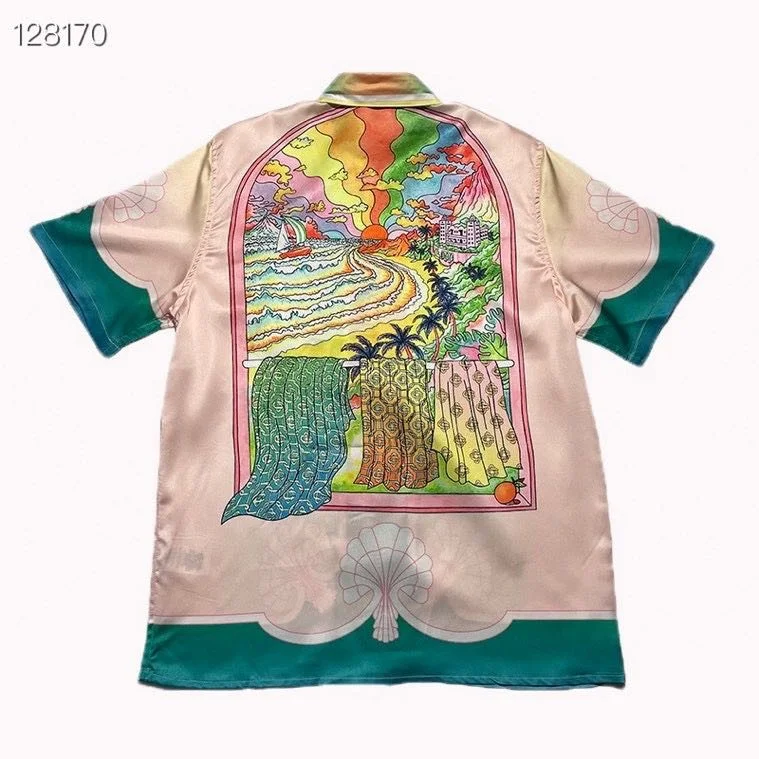 

Fashion zk9506 Men's Shirts 2022 Runway Luxury famous Brand European Design party style Men's Clothing