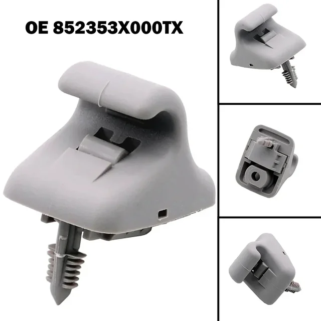 Sun Visor Retainer Clips 852353X000TX# For Hyundai- Veloster- ACCENT- Elantra 2014 Interior Sun Visor Retainer Hook Clip Bracket 2