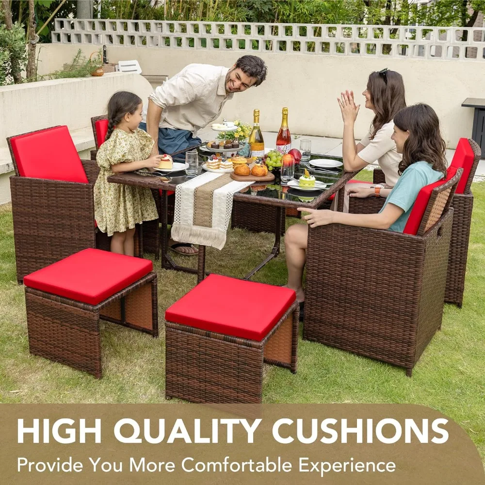 

Garden Furniture Outdoor Sofa Outdoor Garden Living Room Set Camping Patio Dining Set Sets Lounge Table Chair Complete Terrace